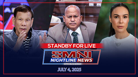 LIVE: SMNI Nightline News with Admar Vilando & Jayson Rubrico| July 4, 2025 - Biyernes