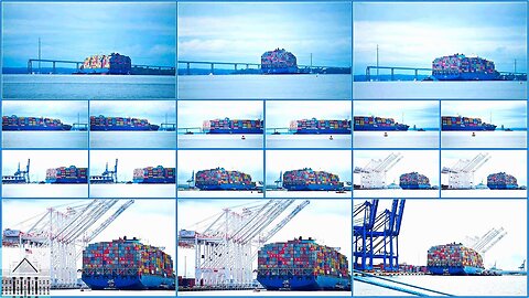 Francis Scott Key Bridge: Salvors Refloat and Move Ship in Epic Baltimore Harbor Operation