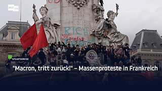 "Macron, tritt zurück!" – Massenproteste in Frankreich