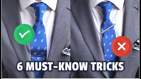 HOW TO WEAR A TIE CLIP 🎯