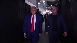 PRESIDENT TRUMP ARRIVES AT UFC 316