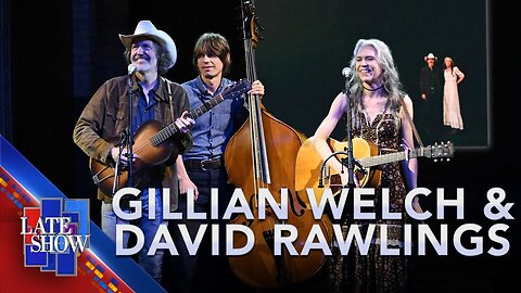 "Empty Trainload of Sky" - Gillian Welch & David Rawlings (LIVE on The Late Show)