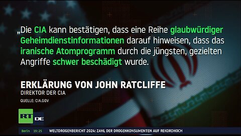 Imageschaden wegen Iran-Angriff: USA bemüht um "Wiedergutmachung"