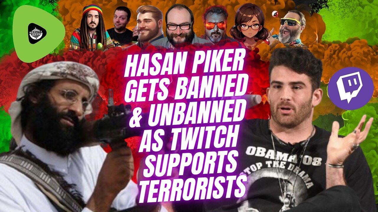 Hasan PIker Gets BANNED & UNBANNED, As Twitch SUPPORTS Terrorists