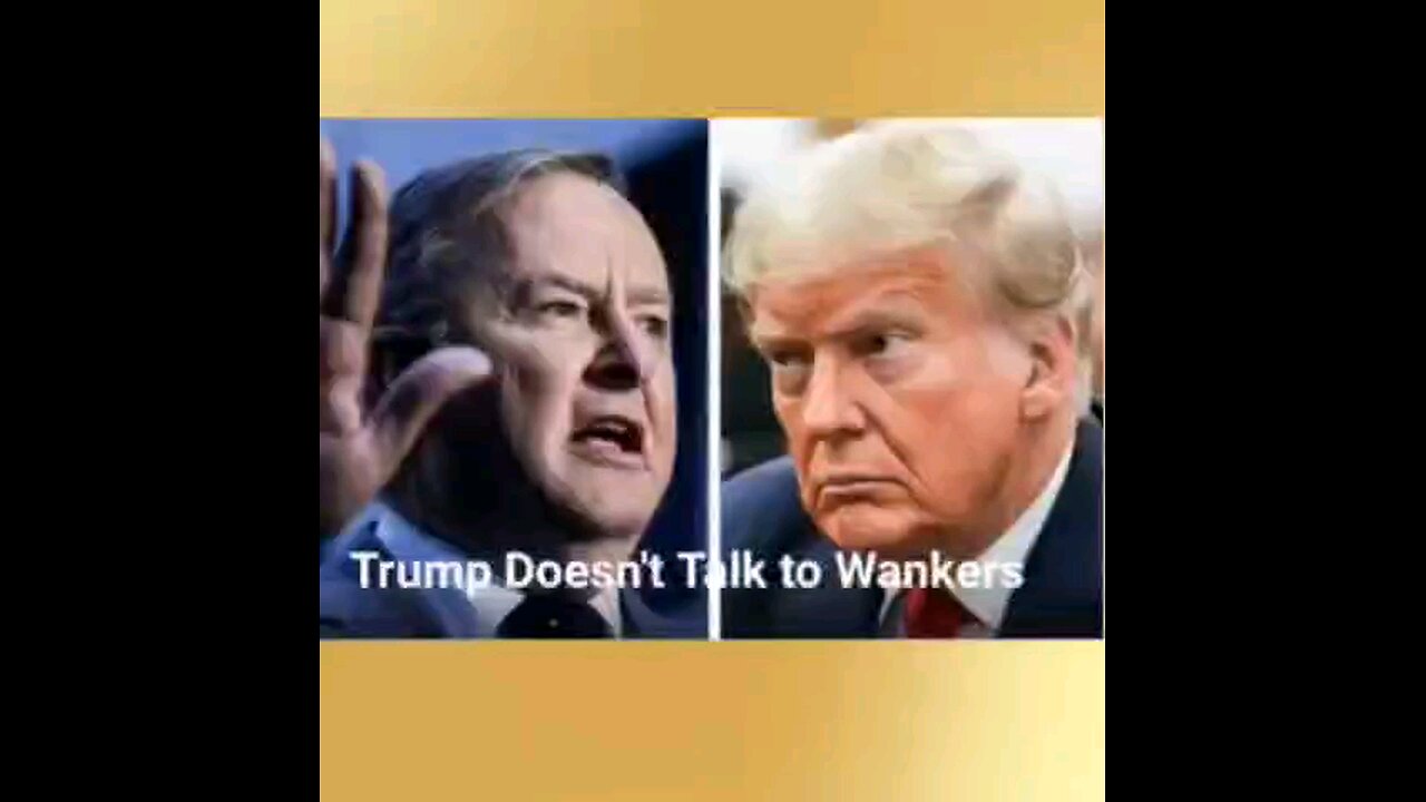 Why Trump Doesn't Take Calls From Australia's PM Albanese-Explained In A Song. 😂