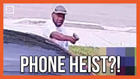 Armed Suspect and Cohort Appear to Steal Phone from Man