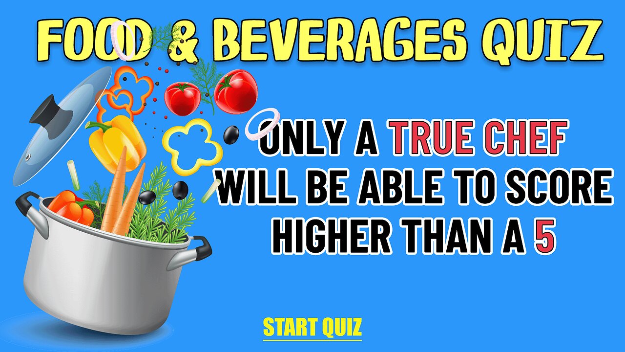 Challenging Food Quiz