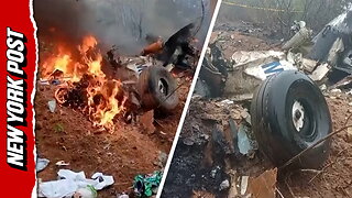 Tourist plane crashes, erupts in flames en route to Kenya's coast, killing 11