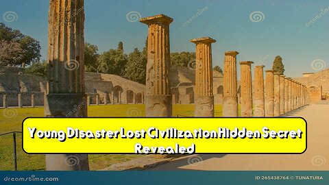 Young Disaster: Lost Civilization! Hidden Secret Revealed! #Volcano #AncientMystery #LostCit...