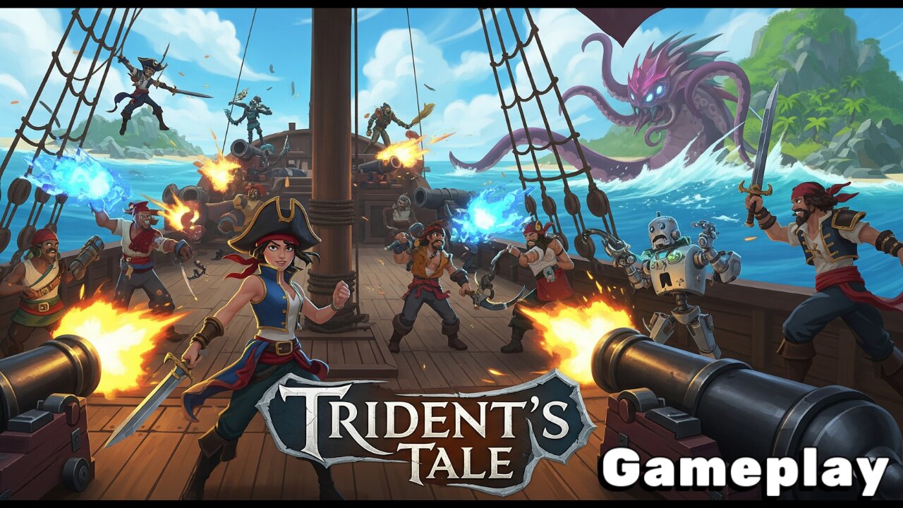 The Ocean Is Trying To KILL Me! | Trident’s Tale 🏴☠️🌊💥 | Gameplay