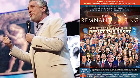 MOMENTUM Builds As Del Bigtree Joins the ReAwaken America Tour Reunion!!!! + Join General Flynn, Eric Trump, Clay Clark, Mikovits & Team America June 19-20 2026 In Tulsa, OK! Request Tickets Via Text 918-851-0102