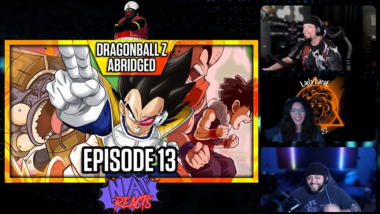 DragonBall Z Abridged EP 13 + Bonus - NAP Reacts 26