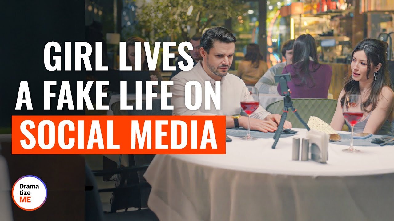 Girl Lives A Fake Life On Social Media