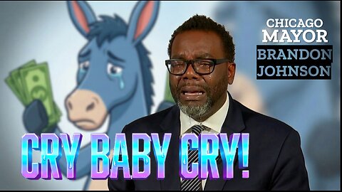 Chicago Mayor Brandon Johnson's CRYING Meltdown | The WORST Acting Ever ... and HILARIOUS!!
