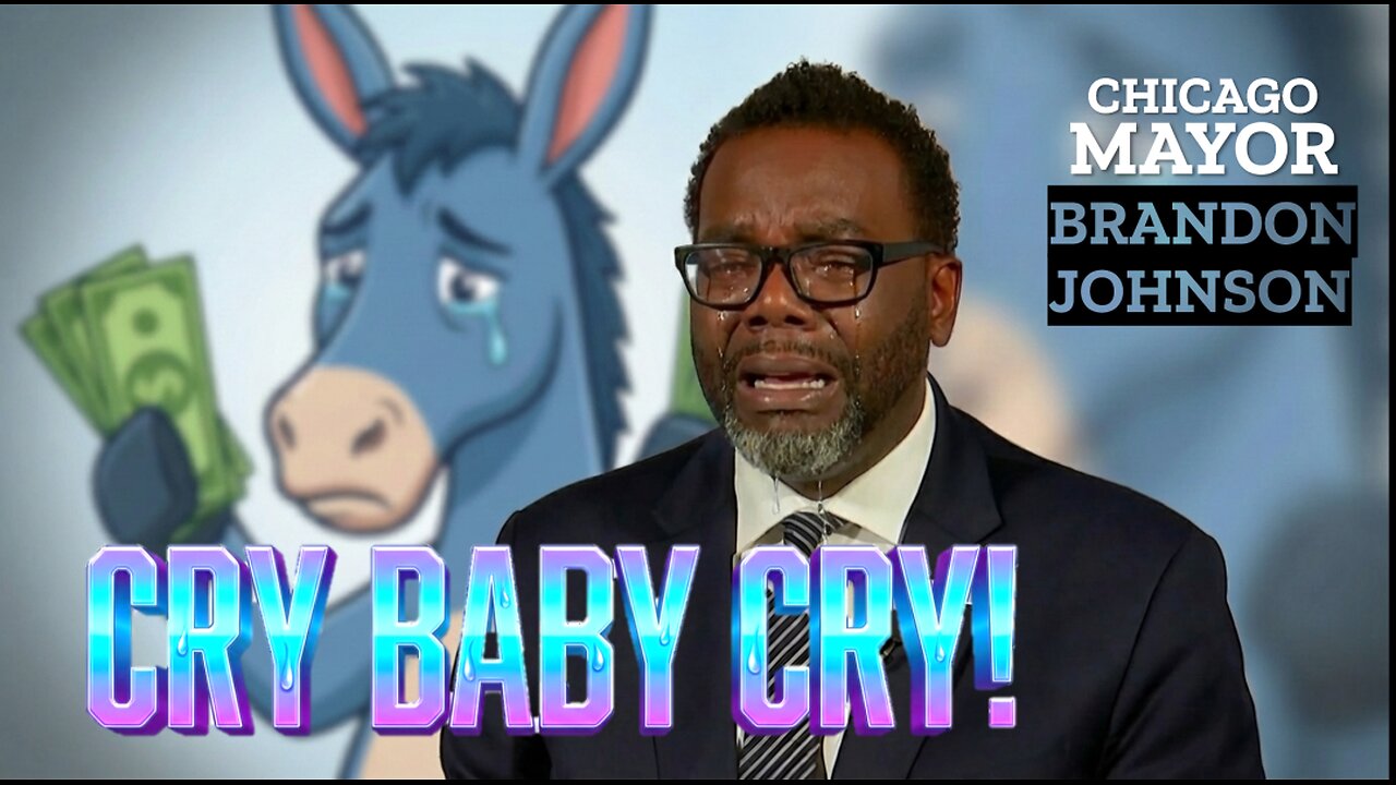 Chicago Mayor Brandon Johnson's CRYING Meltdown | The WORST Acting Ever ... and HILARIOUS!!