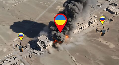 Russian Drones Destroyed Ukraine's Most Important Supply Centers!