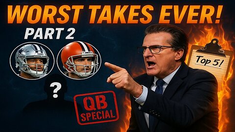 Mel Kiper's Worst Takes: Part 2 QB Special!