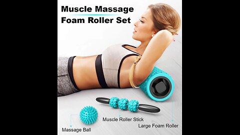 3-in-1 Foam Roller Set_ Drive Soreness Away
