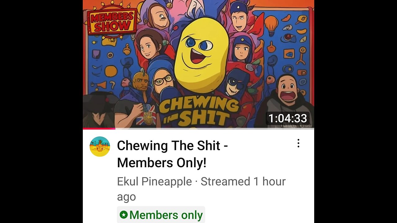 Chewing The Shit