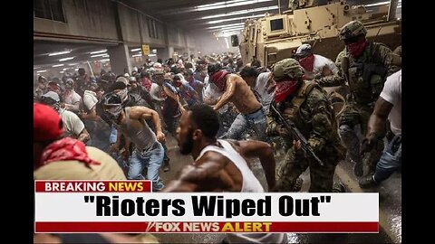 Rioters STORM Chicago ICE HQ... "Deportation Unit" SCRAPES Invaders Off The Sidewalk