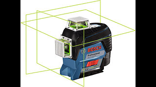 BOSCH GLL3-330CG 200 Ft 12V Max Connected 360 Degree Green-Beam Laser