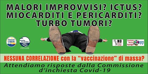 Conferenza Stampa - Affissione di Cartelli sui Malori Improvvisi a Trieste 19-3-2025