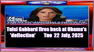 Tulsi Gabbard fires back at Obama's 'deflection'