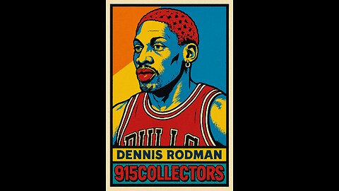 2019-20 Panini Prizm - Dennis Rodman #3 Silver Prizm Collector Card