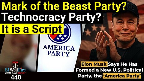 Elon Musk’s New Great Reset / Technocracy Party