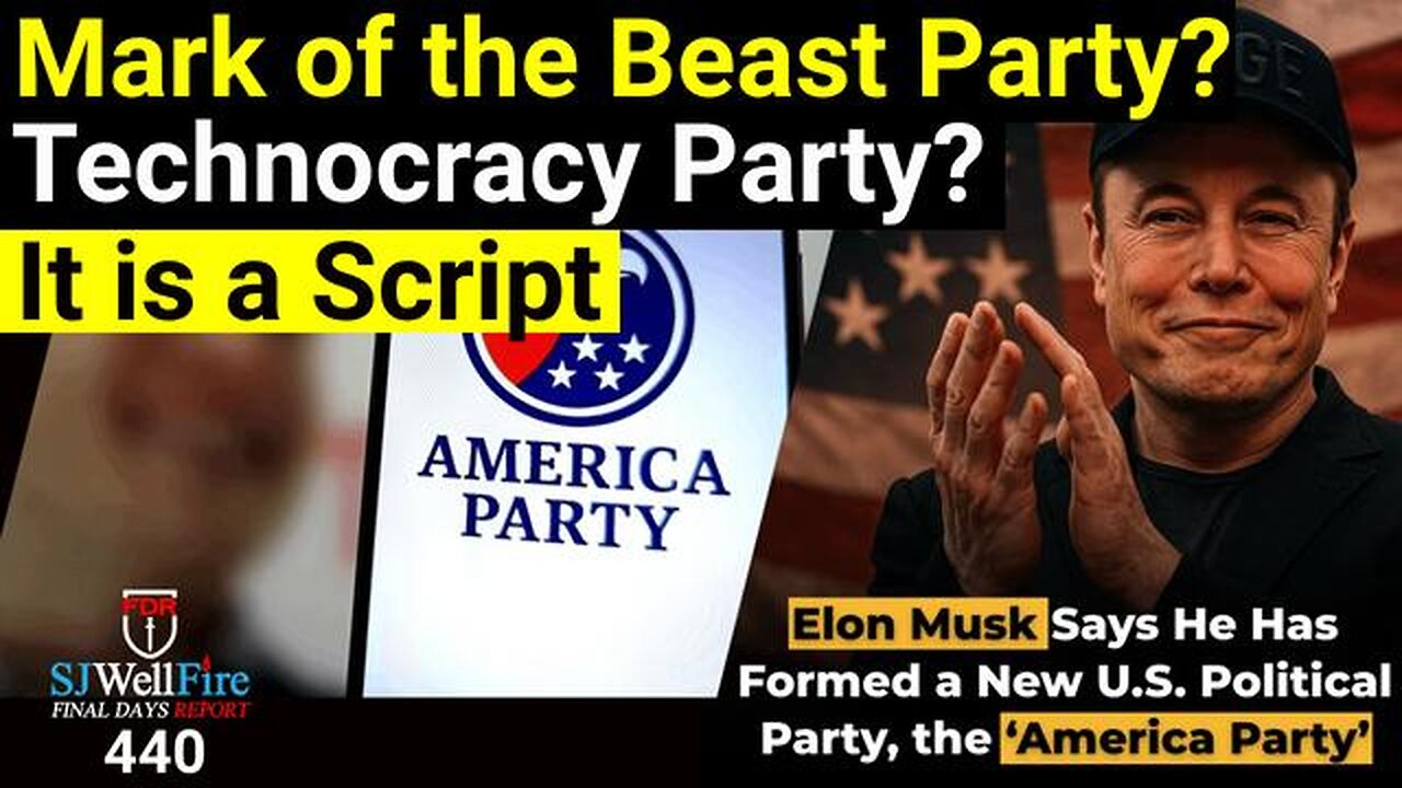 Elon Musk’s New Great Reset / Technocracy Party