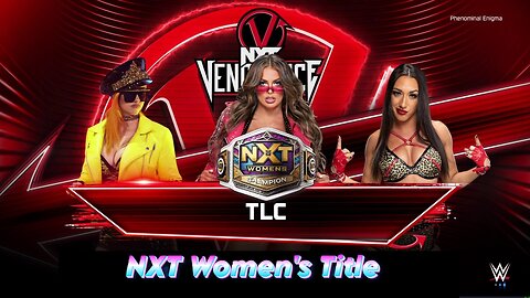 WWE 2k25 TLCMatch Gigi Dillion vs Mandy Rose(c) vs Jacy Jane NXtWomensTitle