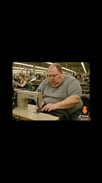 Is China Behind These AI-Generated Videos Of Fat Americans In Sweatshops?