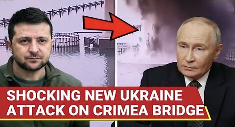 ‘Big Success’: Ukraine Strikes Crimea Bridge In Surprise Underwater Attack; Putin To Burn Kyiv