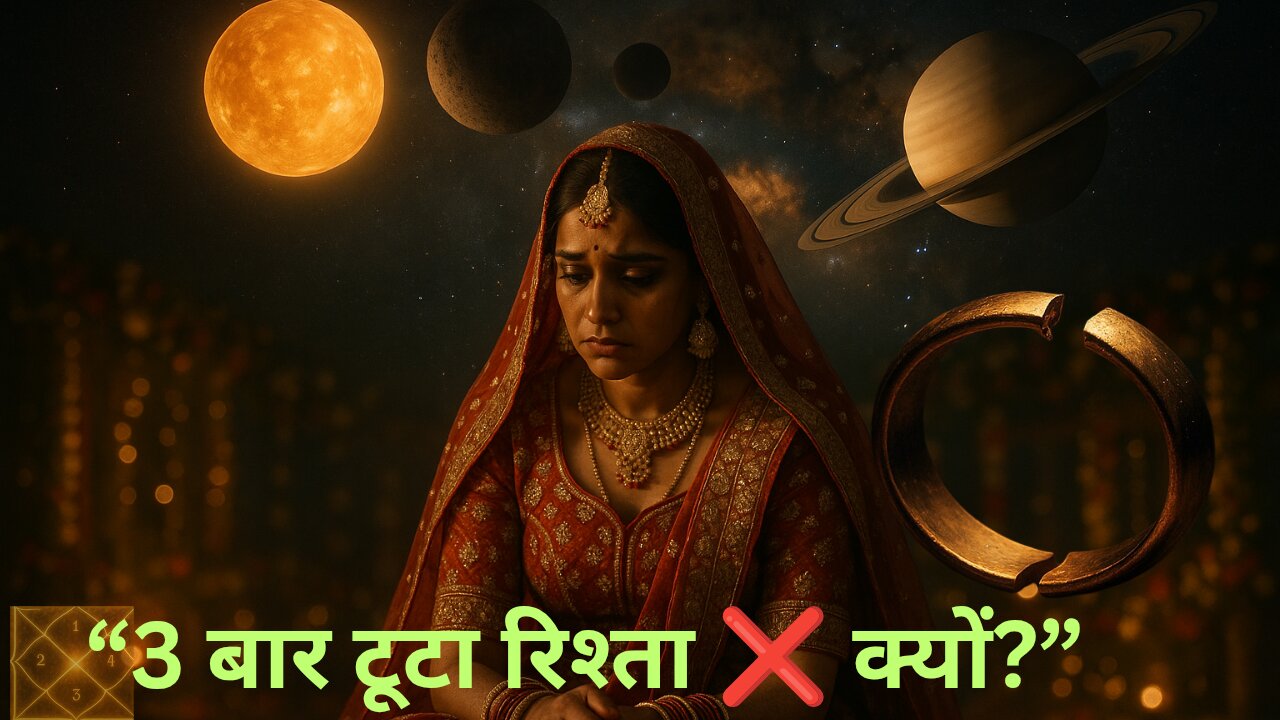 👉 “3 बार रिश्ता क्यों टूटा? | कुंडली के रहस्य और उपाय | Samasya Se Upay Tak”