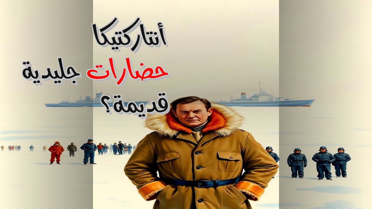أنتاركتيكا: ️ أسرار خريطة قديمة تكشف حضارات جليدية؟ ❄️