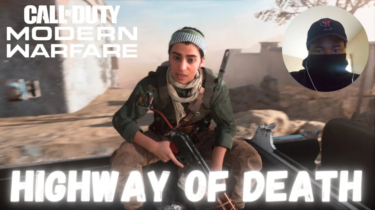 SHE DIDNT KNOW! Call of Duty Modern Warfare 2019 - Highway of Death - Ep.8