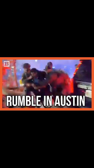 Austin Police Tackle Anti-ICE Protester Rushing at Them as Tear Gas Fills the Air
