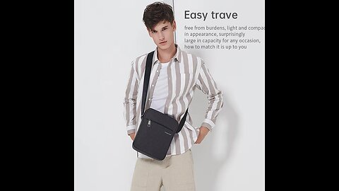 Lifetime Warranty Men Messenger Bag