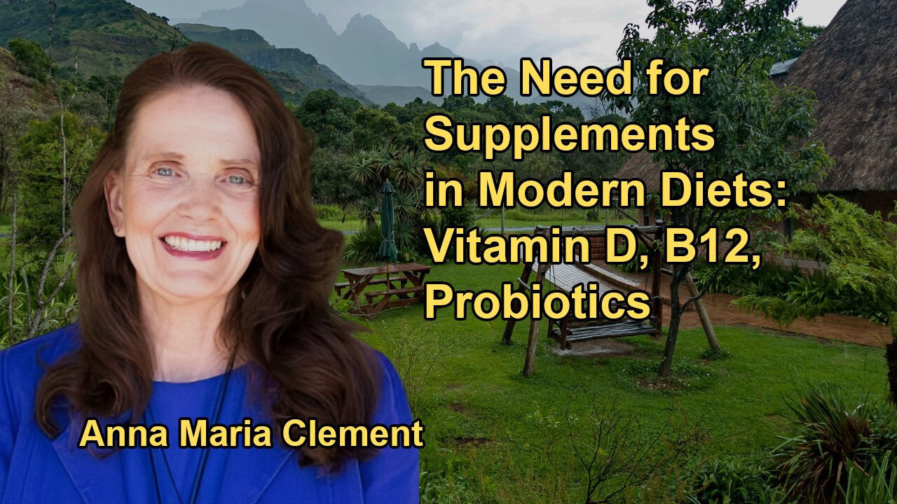 The Need for Supplements Like Vitamin D, B12, Enzymes, and Probiotics Due to Soil