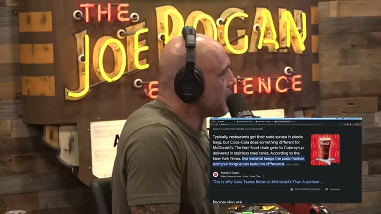 Why Coke Tastes Better at McDonald's