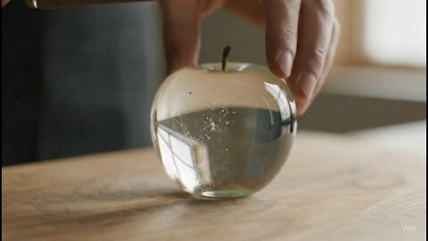 Cutting Glass Apple ASMR Calm your Mind #ai #aiart #glasscutting #satisfying #asmrsounds #asmrvideo