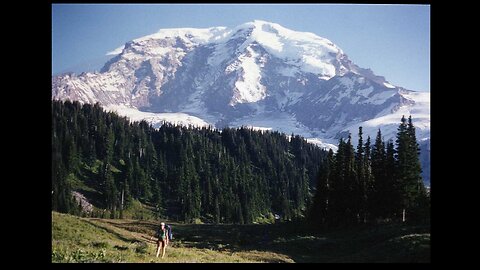 Mount Rainier - Carbon Glacier, Mystic Lake (Wonderland Trail)