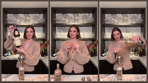 Kendall’s Signature Cocktail: 818 Tequila Meets Almond & Cinnamon!