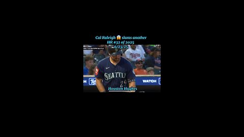 Cal Raleigh Crushes 32nd HR 6/22/25