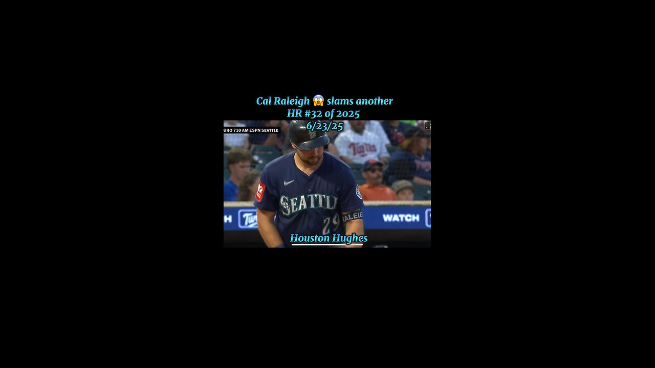 Cal Raleigh Crushes 32nd HR 6/22/25