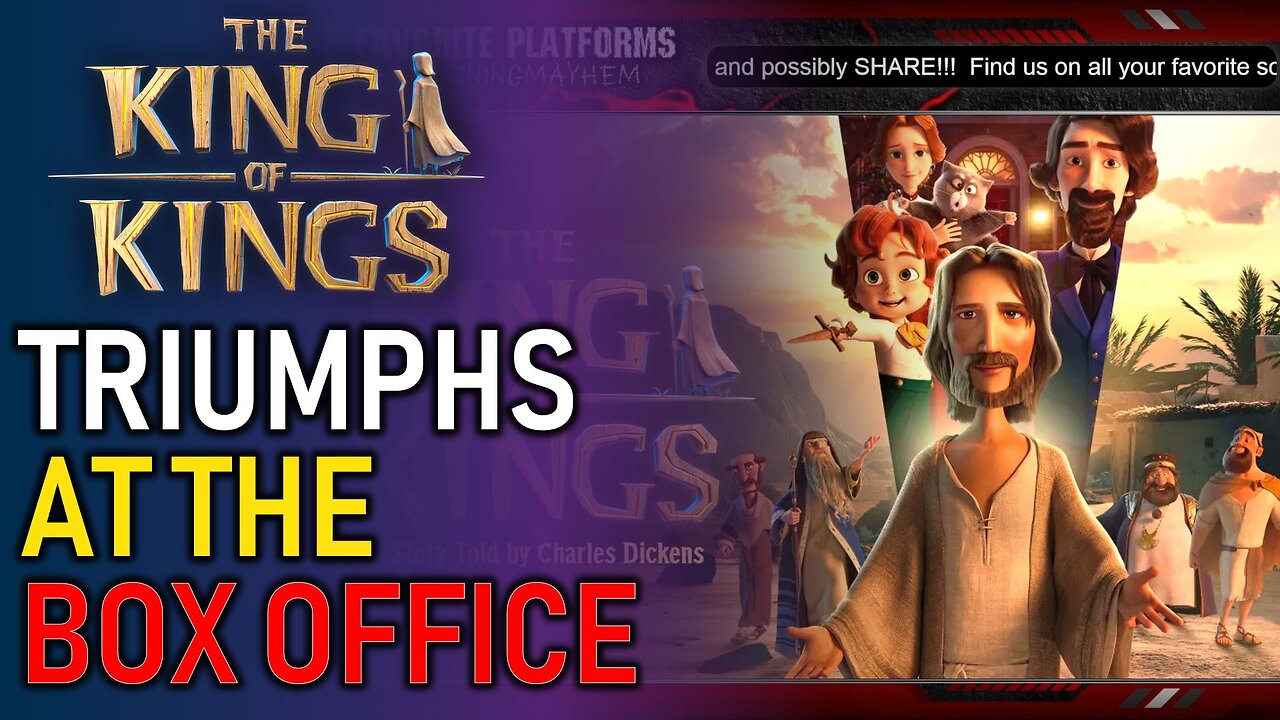 Jesus shows up and shows out at the theater, beating several major studio productions.