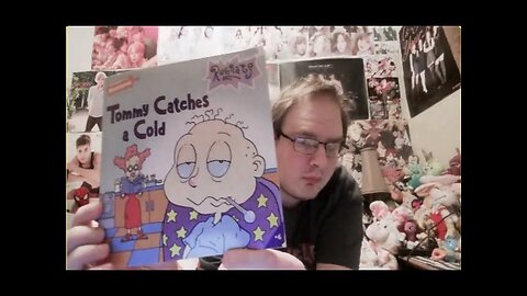 Reading Rugrats Tommy Catches A Cold Book By Sarah Wilson Illustrated By Barry Goldberg