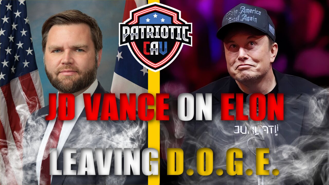 JD Vance Comments on Elon Musk Leaving D.O.G.E.