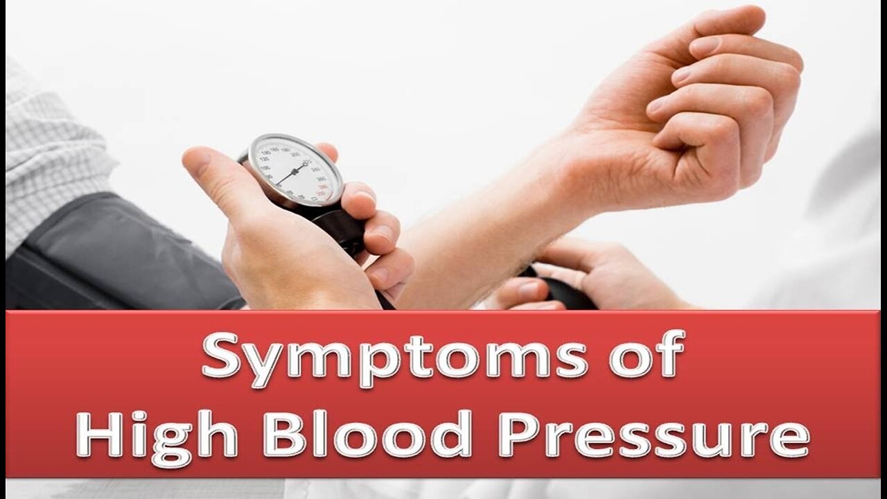 High Blood Pressure Symptoms