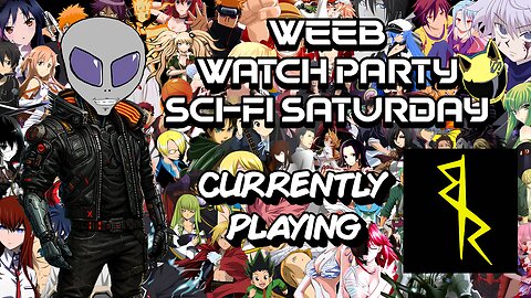 Sat Sci-fi Weeb Watch Party Cyberpunk Edgerunners 18+